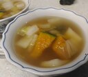 白菜とかぼちゃの中華スープ